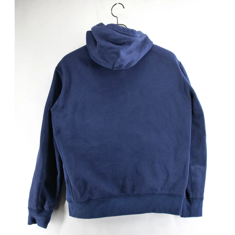 Polo Ralph Lauren Adult Large Waffle Thermal Pullover Hoodie Mens Dark Blue - Picture 9 of 9